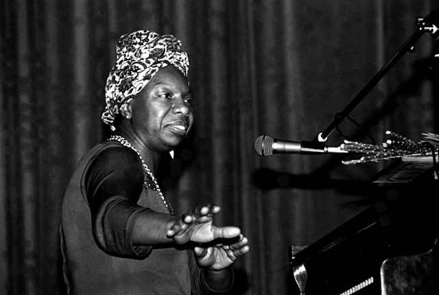 Photograph of Nina Simone